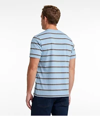 Men's Comfort Stretch Pima Tee Shirt, Short-Sleeve, Stripe