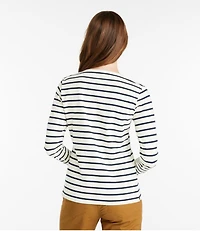 Women's Signature Rangeley Cotton Tee, Henley