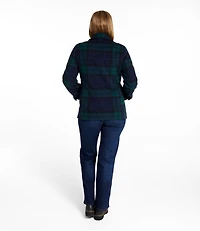 Women's Classic Lambswool Peacoat, Pattern