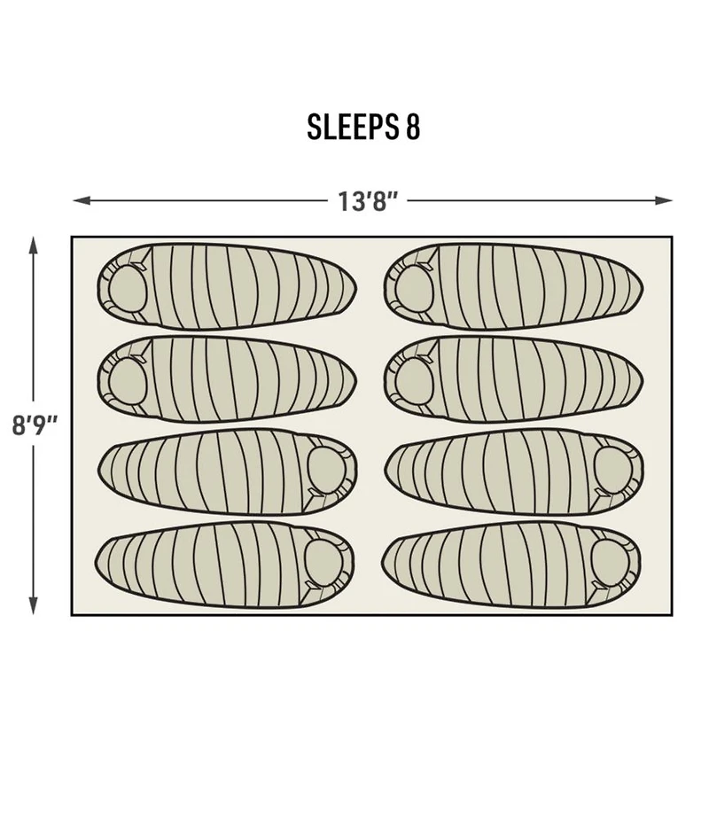 L.L.Bean Acadia 8-Person Cabin Tent