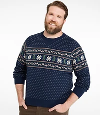 Men's Wicked Soft Cotton/Cashmere Sweater, Crewneck