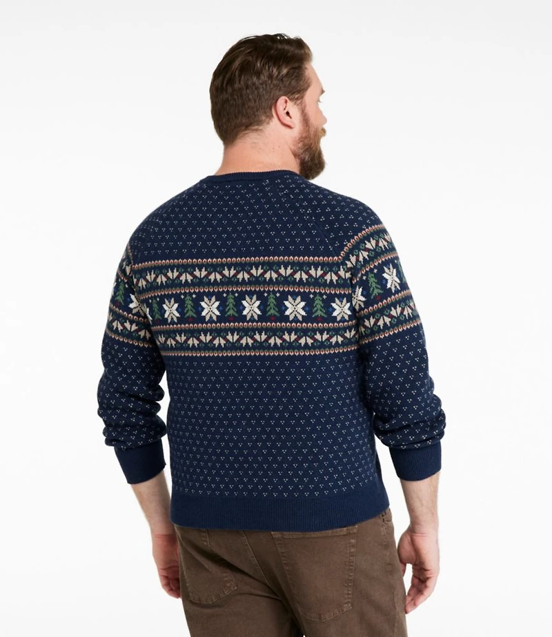 Men's Wicked Soft Cotton/Cashmere Sweater, Crewneck