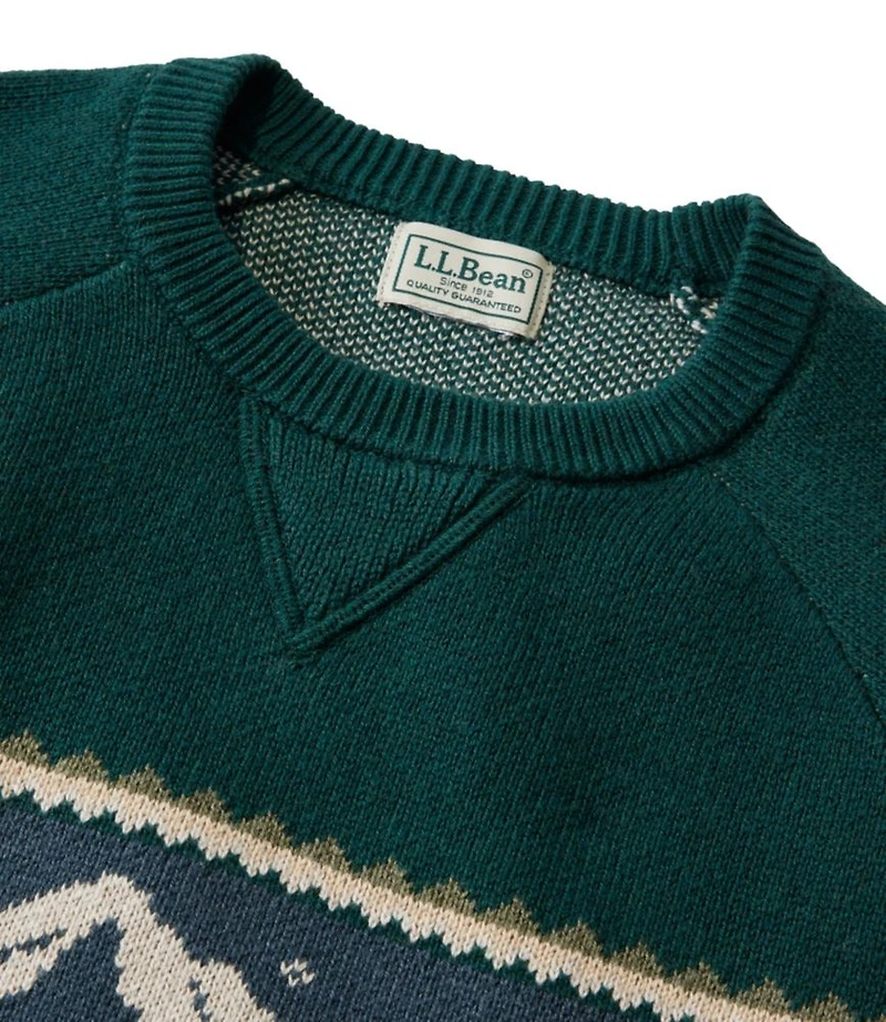 Men's Wicked Soft Cotton/Cashmere Sweater, Crewneck