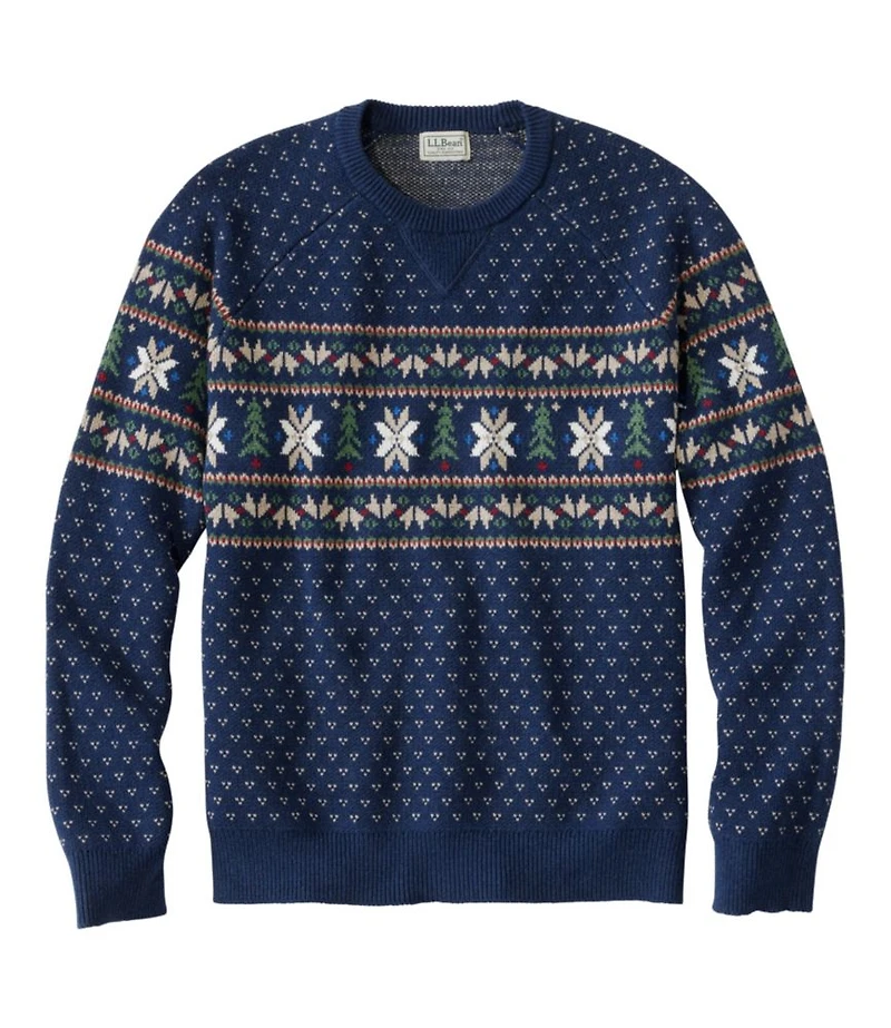 Men's Wicked Soft Cotton/Cashmere Sweater, Crewneck