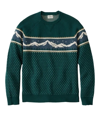Men's Wicked Soft Cotton/Cashmere Sweater, Crewneck