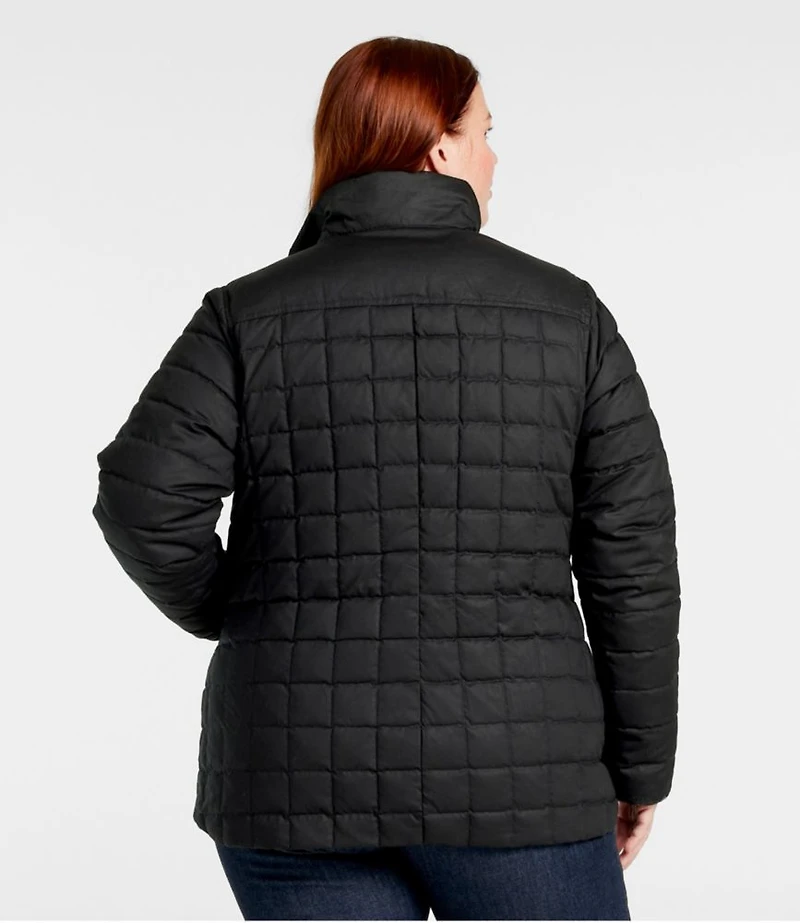 Women's L.L.Bean Upcountry Waxed Cotton Down Sweater