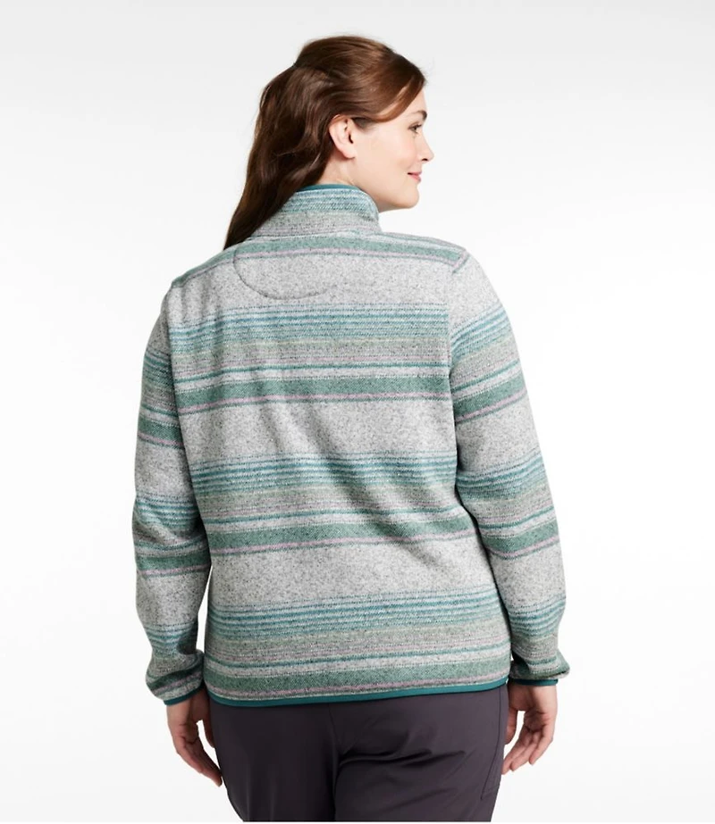Women's L.L.Bean Sweater Fleece Pullover, Print