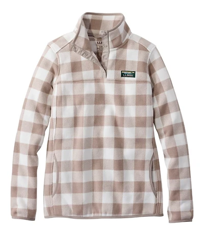 Women's L.L.Bean Sweater Fleece Pullover, Print
