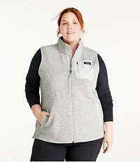 Women's L.L.Bean Sweater Fleece Long Vest
