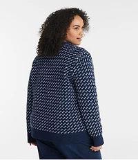 Women's Bean's Classic Ragg Wool Sweater, Crewneck Bird's-Eye