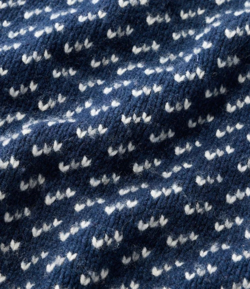 Men's Bean's Classic Ragg Wool Sweater, Crewneck, Bird's-Eye