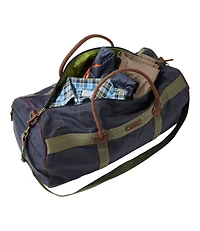 Waxed Canvas Duffle, Large