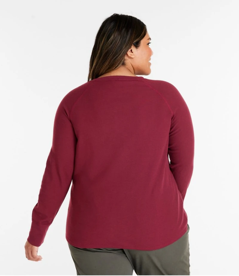 Women's Unshrinkable Mini-Waffle Tee