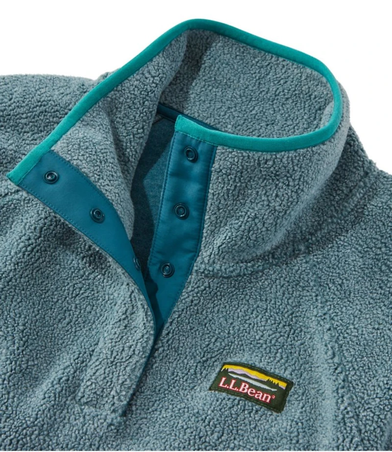 Women's Tumbled Sherpa, Quarter-Snap