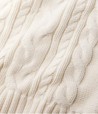 Women's Double L® Cable Sweater, Crewneck