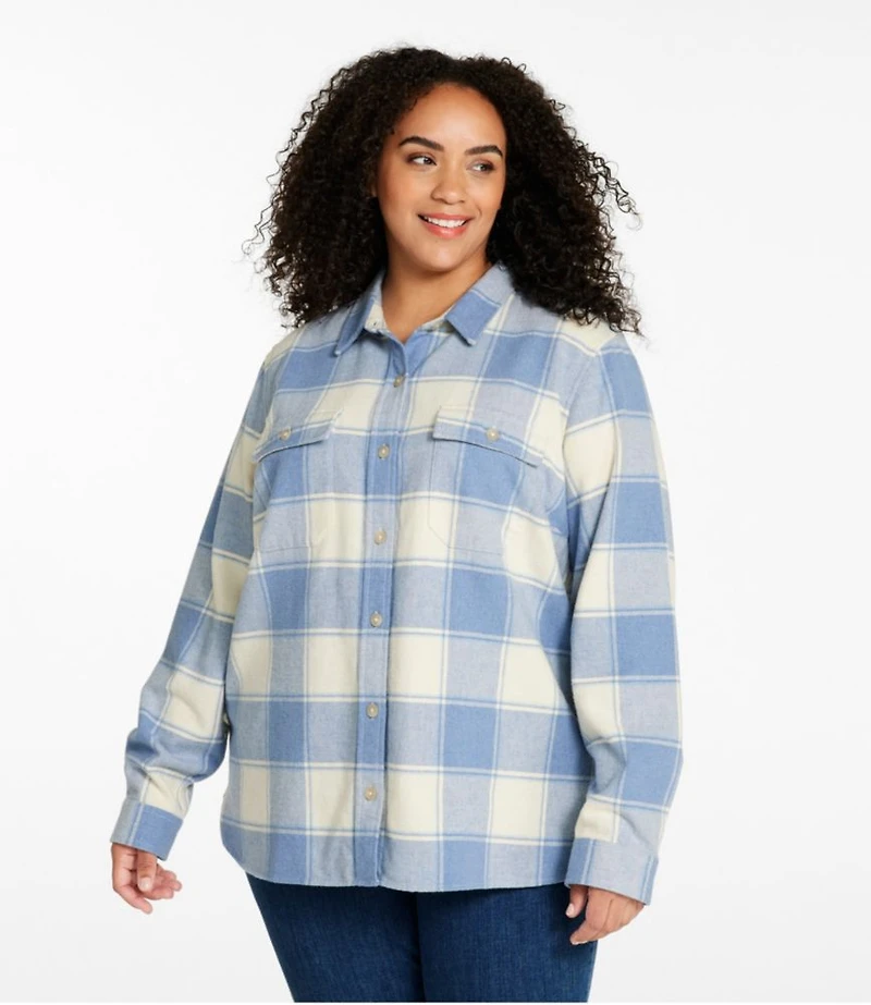 Women's Heritage Chamois Shirt, Pattern