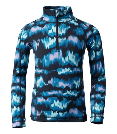 Little Kids' Wicked Warm Long Underwear, Expedition-Weight Print Top