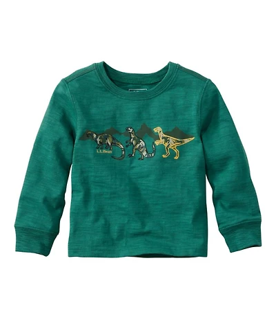 Infants' and Toddlers' Graphic Tee, Long-Sleeve Glow-in-the-Dark