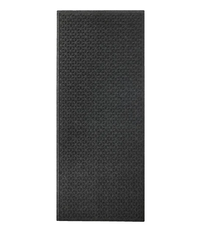 Heavyweight Recycled Waterhog Mat Runner, Blooming Circles