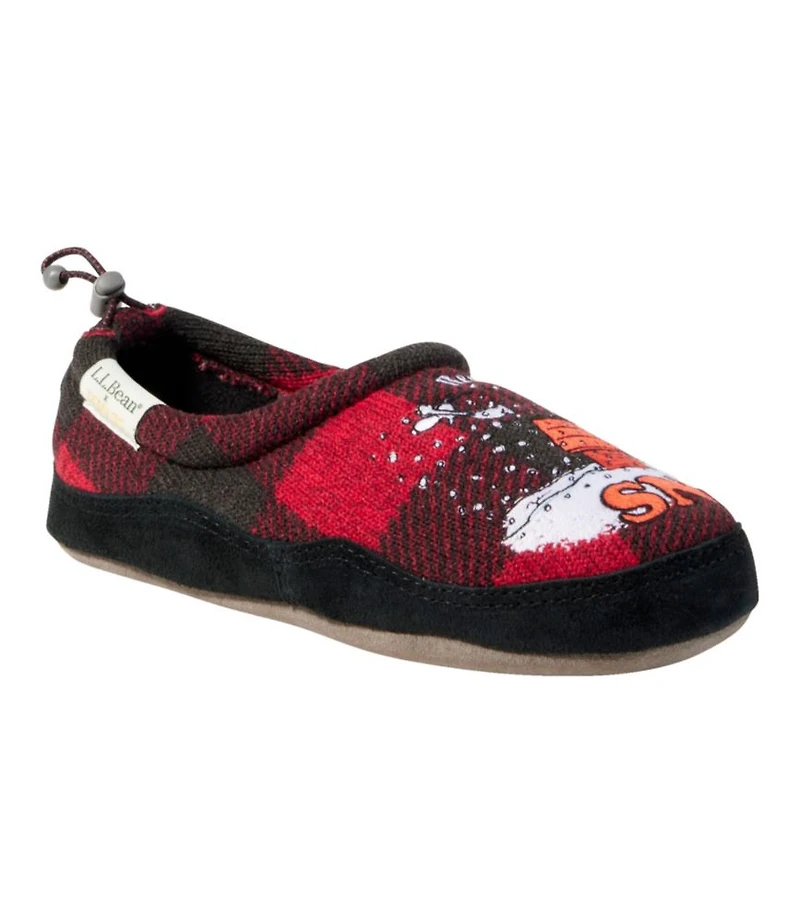 Kids' L.L.Bean X Peanuts Sweater Fleece Slippers