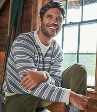 Men's Wicked Soft Cotton/Cashmere Sweater, Crewneck