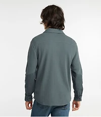 Men's BeanBuilt Waffle Overshirt, Traditional Untucked Fit