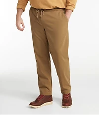 Men's Comfort Stretch Dock Pants, Standard Fit, Straight Leg, Flannel-Lined