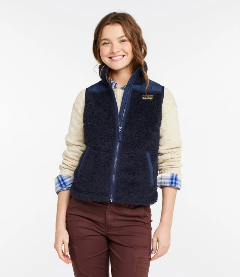 Women's Bean's Sherpa Fleece Vest