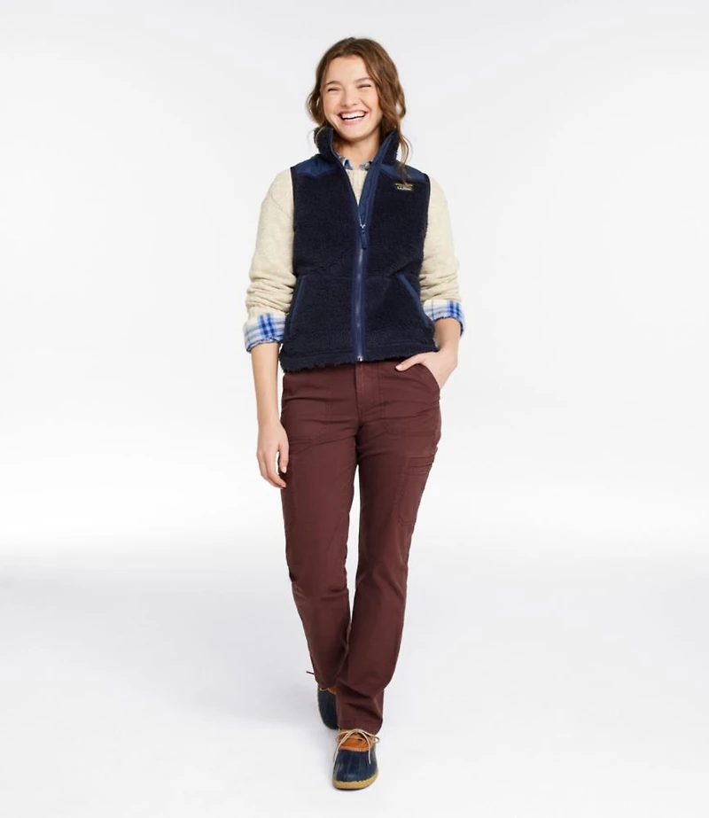 Women's Bean's Sherpa Fleece Vest