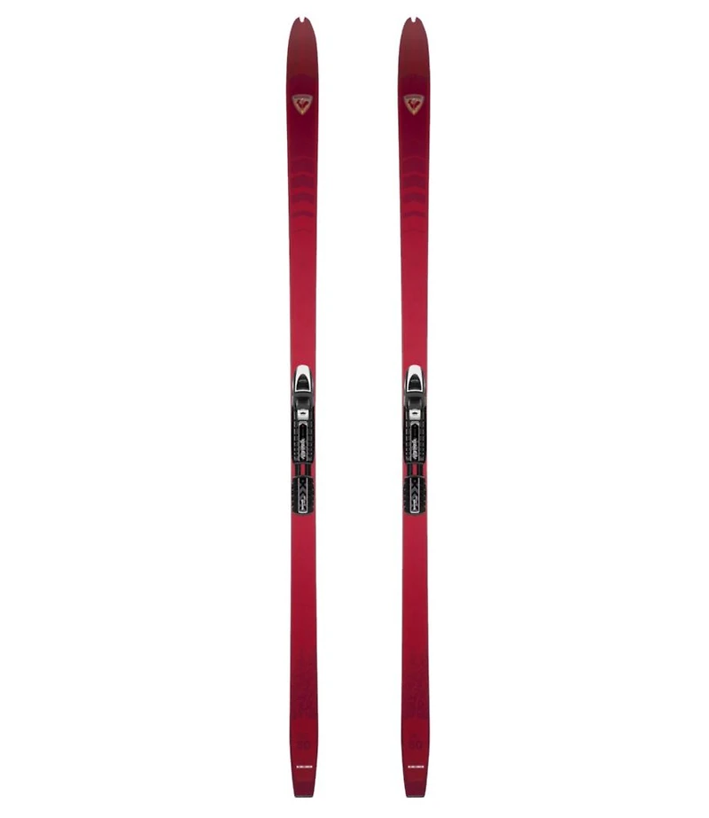 Rossignol BC 80 Backcountry Skis With Mounted NNN Auto Bindings