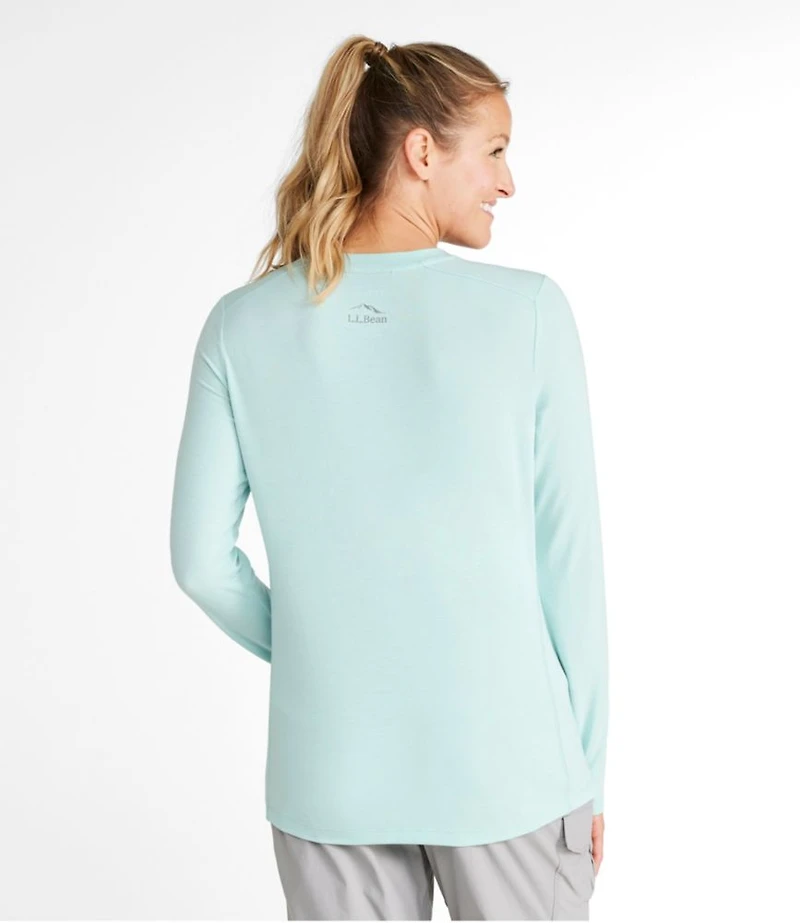 Women's Tropicwear Comfort Crew, Long-Sleeve