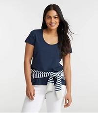 Women's Soft Stretch Supima-Blend Tee
