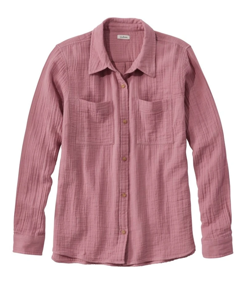Women's Cloud Gauze Shirt, Long-Sleeve