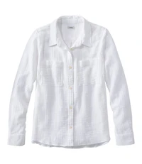 Women's Cloud Gauze Shirt, Long-Sleeve