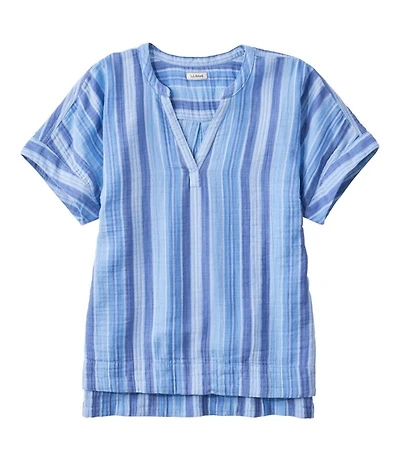 Women's Cloud Gauze Shirt, Short-Sleeve