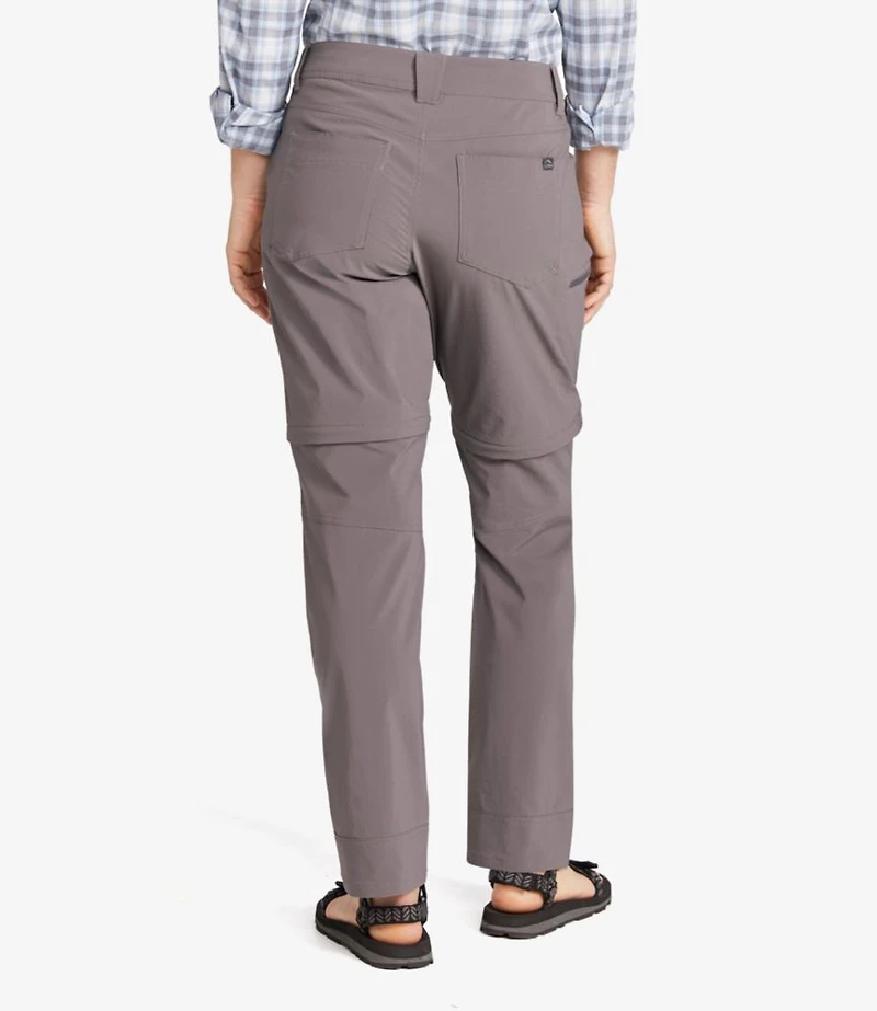 Women's No Fly Zone Zip-Off Pants, Mid-Rise