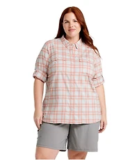 Women's No Fly Zone Long-Sleeve Shirt, Plaid
