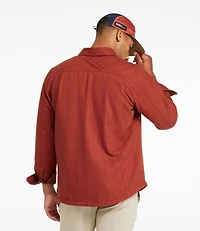 Men's Katahdin Performance Flannel Shirt-Jacket, Hi-Pile Fleece-Lined Solid