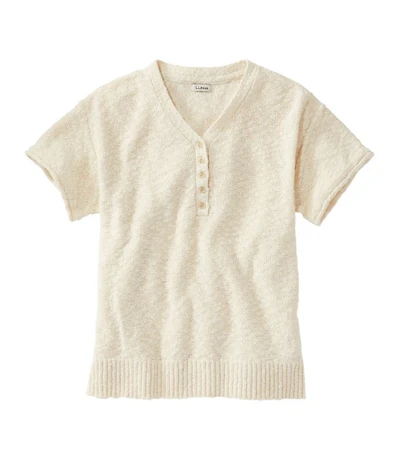 Women's Midweight Cotton Slub Sweater