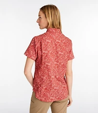 Women's Tropicwear Shirt, Short-Sleeve Print