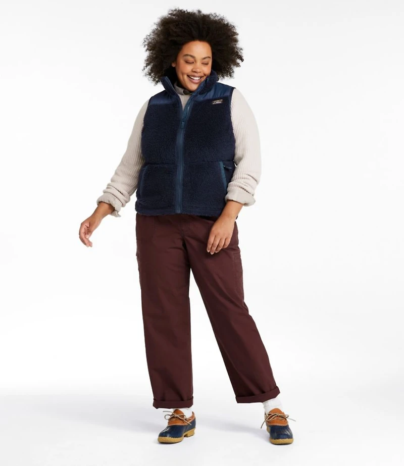 Women's Bean's Sherpa Fleece Vest