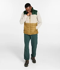 Men's Bean's Down Vest, Colorblock