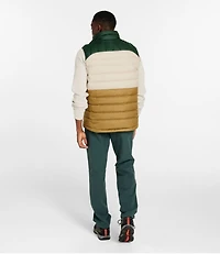 Men's Bean's Down Vest, Colorblock
