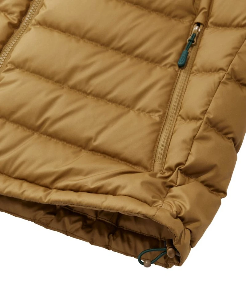 Men's Bean's Down Vest, Colorblock