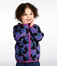 Infants' and Toddlers' L.L.Bean Sweater Fleece, Full-Zip Print