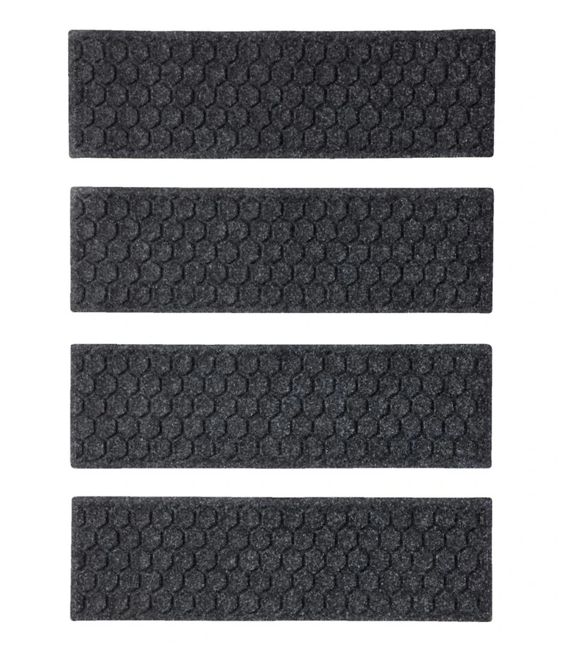 Washable Waterhog Mat, Stair Treads, Set of Four, Honeycomb