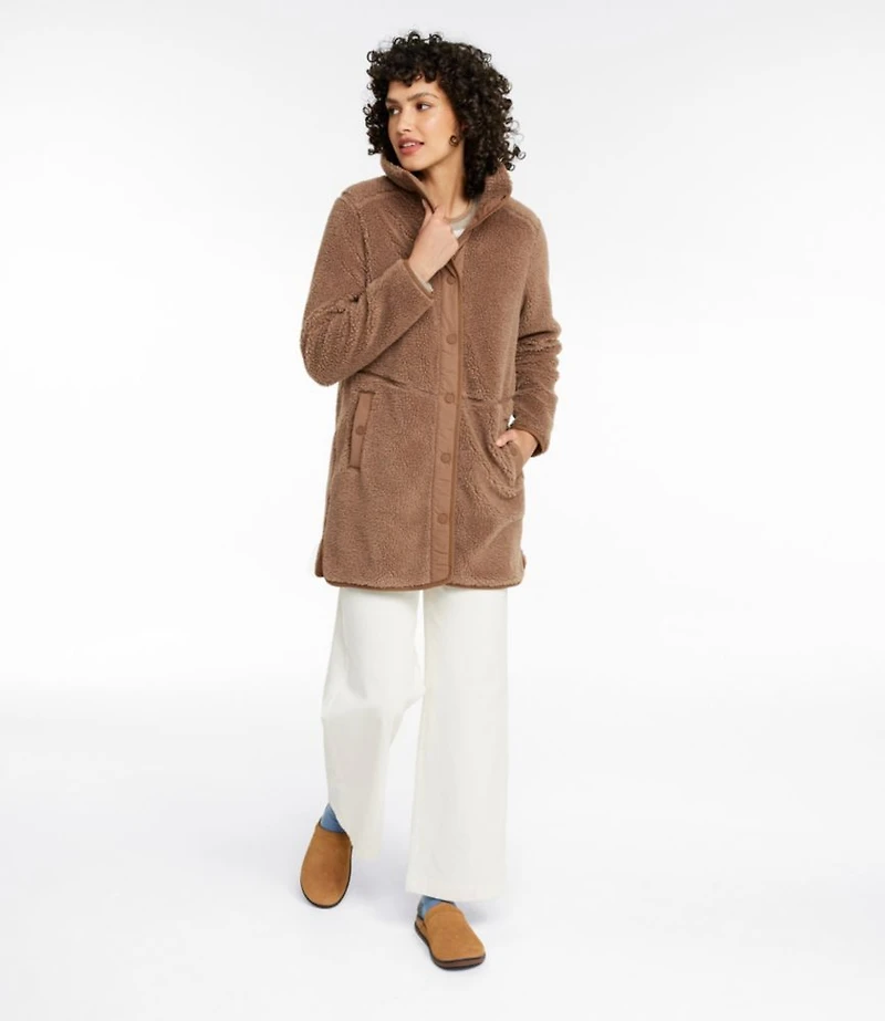 Women's Bean's Sherpa Fleece Coat