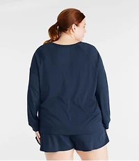 Women's Restorative Sleepwear, Long-Sleeve Henley