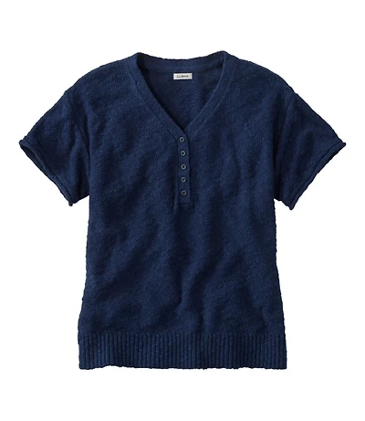 Women's Midweight Cotton Slub Sweater