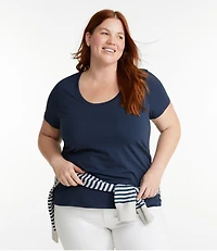 Women's Soft Stretch Supima-Blend Tee